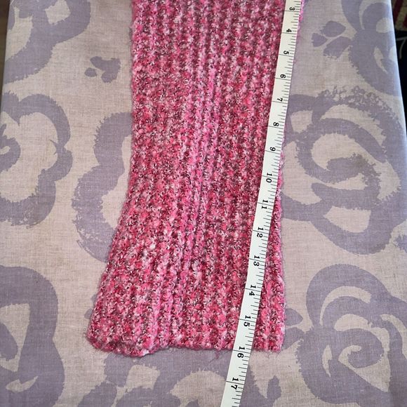 NWOT Sincerely Jules Hot Pink barbie pink crop sweater A7 - Picture 15 of 16